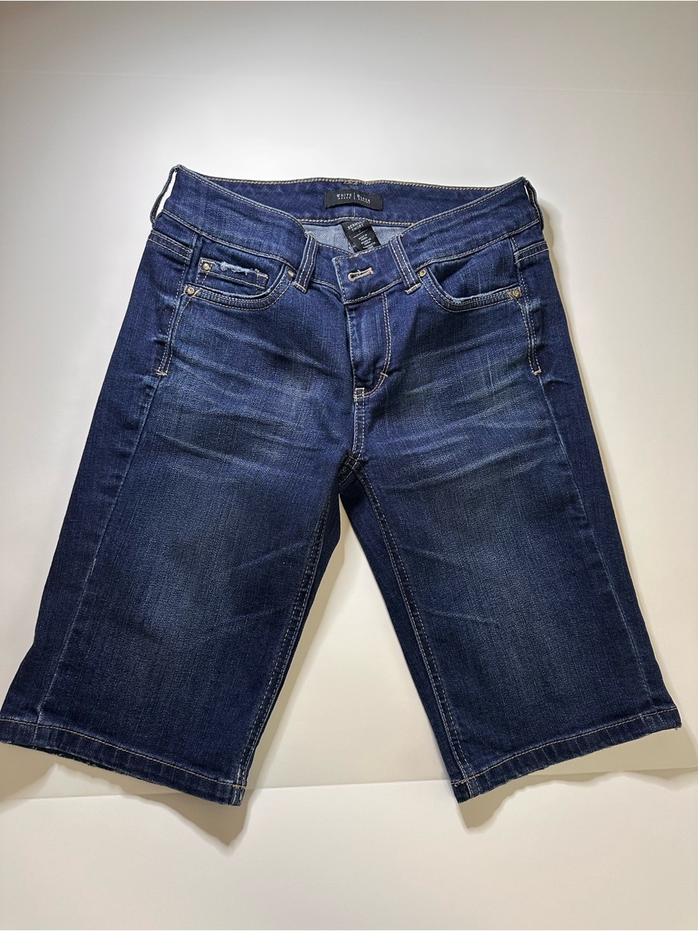 White House Black Market Indigo Relaxed Men's Denim Shorts